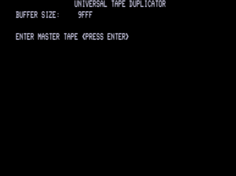 Screen shot